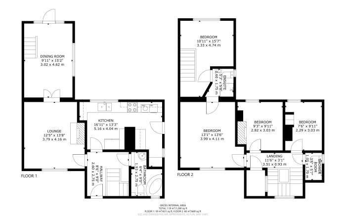 Floorplan for Herstmonceux, Hailsham, East Sussex